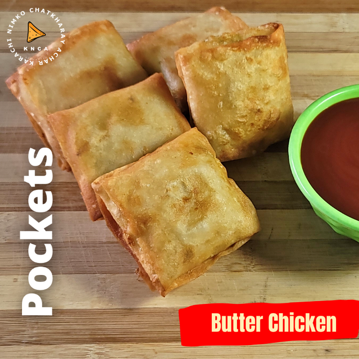 Butter Chicken Pockets 