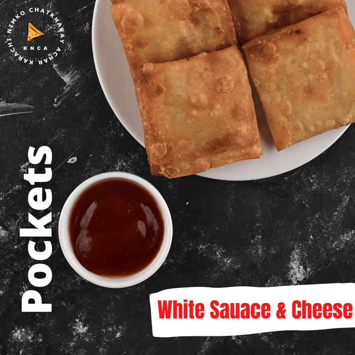 White Sauce & Cheese Pockets